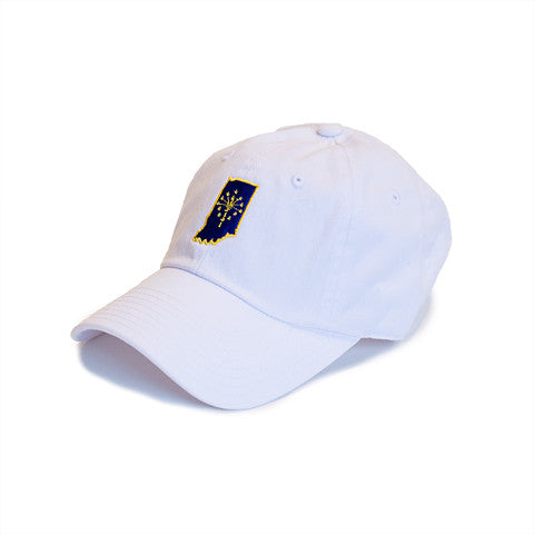 Indiana Traditional Hat White