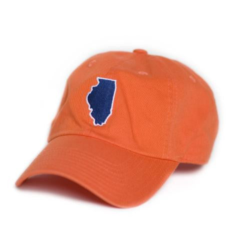 Illinois Champaign Gameday Hat Orange