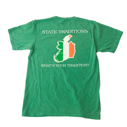 Ireland Traditional T-Shirt Green