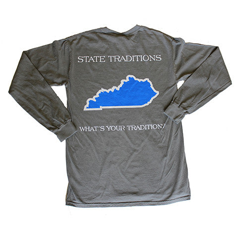 Kentucky Lexington Gameday Long Sleeve T-Shirt Grey