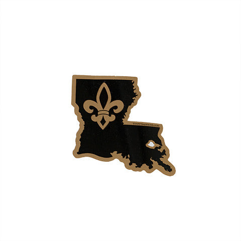 Louisiana Who Dat Sticker