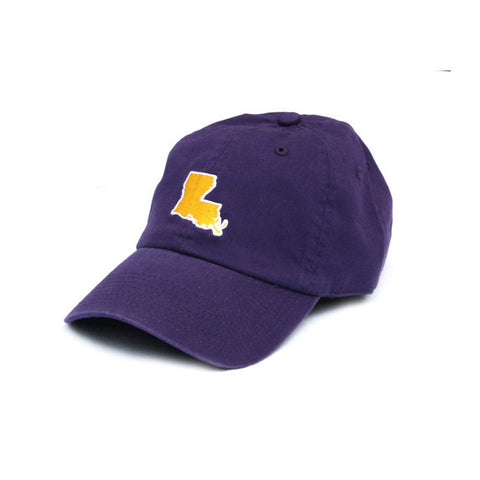 Louisiana Baton Rouge Gameday Hat Purple