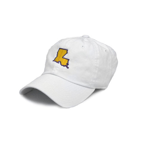 Louisiana Baton Rouge Gameday Hat White
