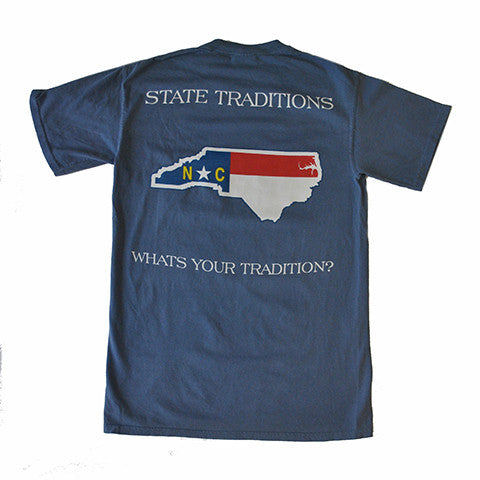 North Carolina Traditional T-Shirt Blue
