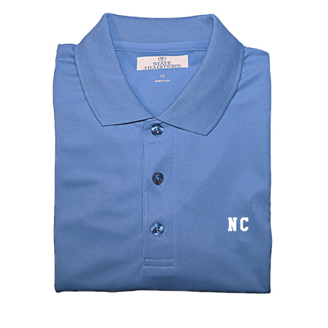 North Carolina "NC" State Letters Performance Polo