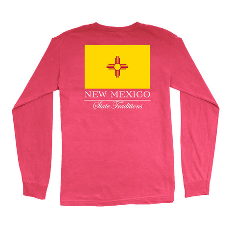 New Mexico State Flag Long Sleeve T-Shirt