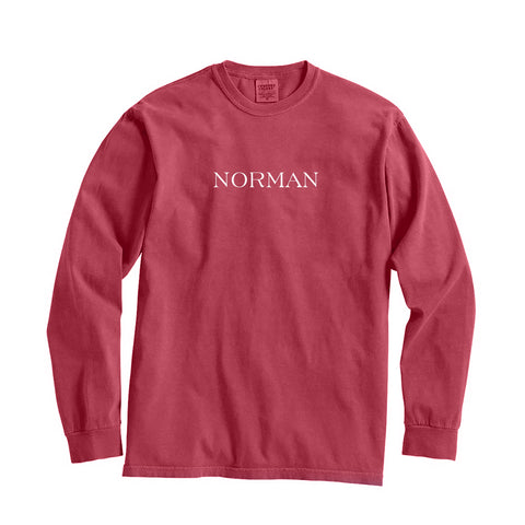 Oklahoma Norman City Series Long Sleeve T-Shirt