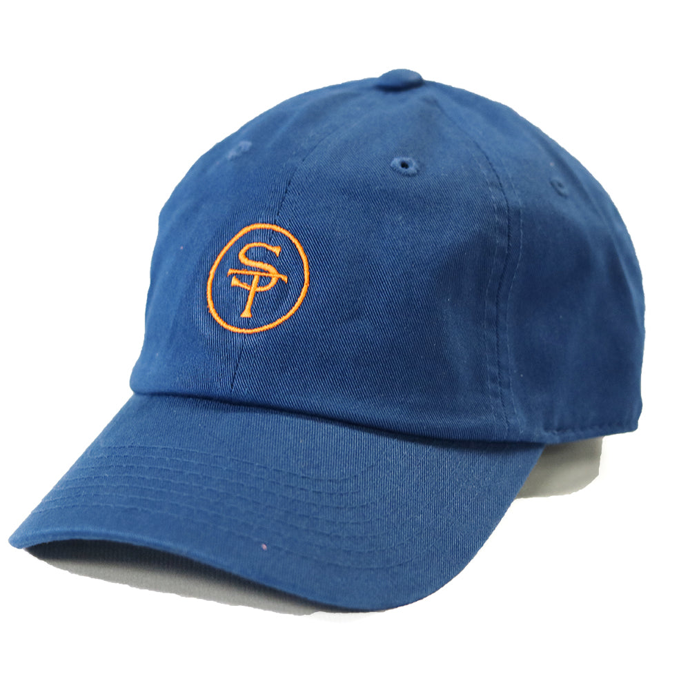 ST Logo Hat Navy and Orange