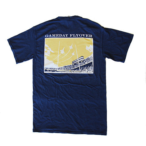 State Traditions Gameday Flyover T-Shirt Navy and Gold