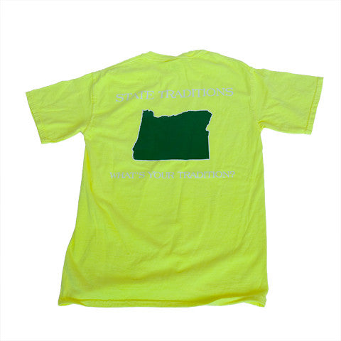 Oregon Eugene Gameday T-Shirt Neon