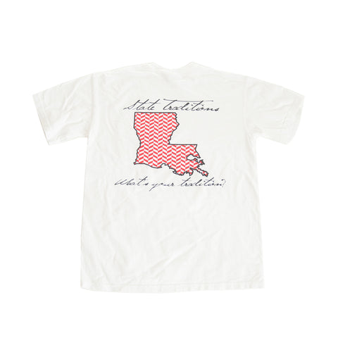 Louisiana Lafayette Herringbone T-Shirt