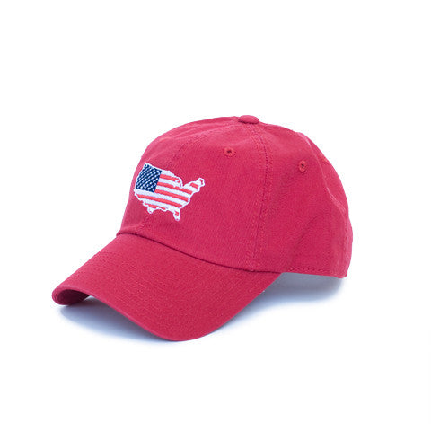 America Traditional Hat Red