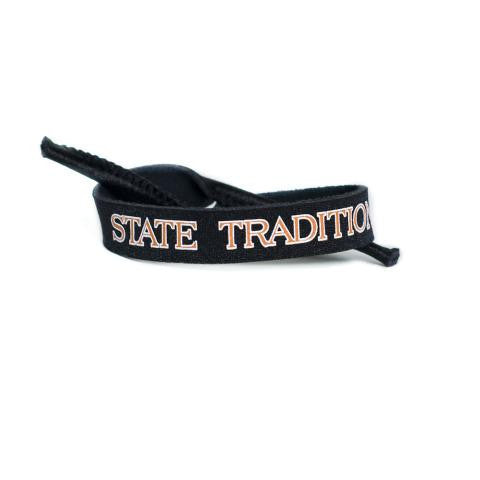 State Traditions Croakies Black with Orange