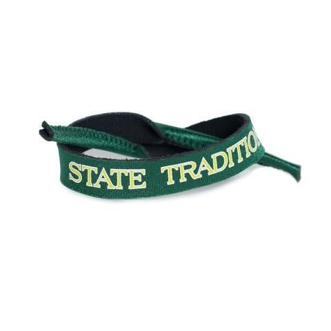 State Traditions Croakies Green with Yellow