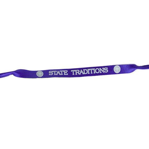 State Traditions Croakies Purple with Grey