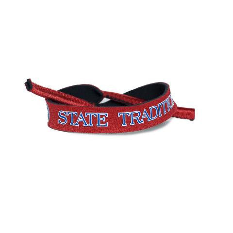 State Traditions Croakies Red with Blue
