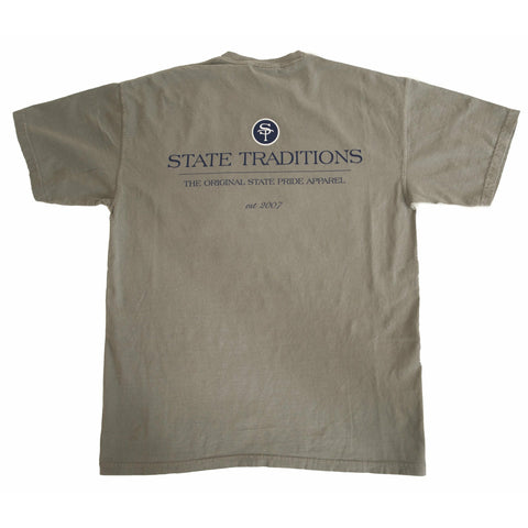 State Traditions Logo T-Shirt Charcoal