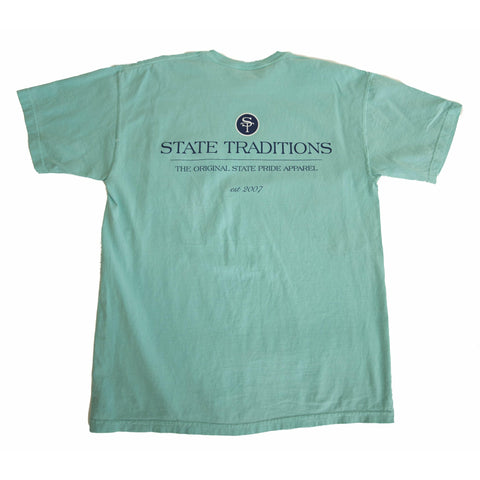 The Original State Traditions Logo T-shirt State Pride Heritage State Line State Flag Volunteer 