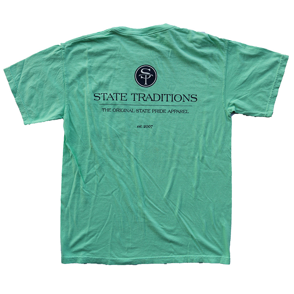 State Traditions Logo T-shirt Chalky Mint