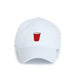 State Traditions party cup hat white