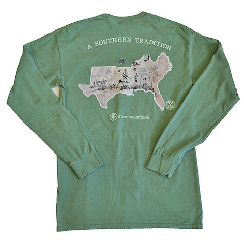 Southern Flight Long Sleeve T-Shirt Bay