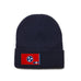Navy Beanie with Tennessee Flag Patch by State Traditions