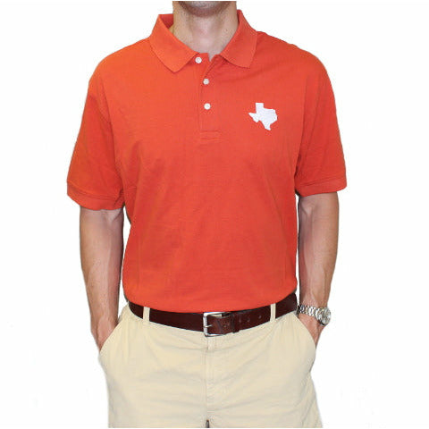Texas Austin Gameday Polo Burnt Orange