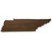 Wooden State of Tennessee - Magnetic Key Holder