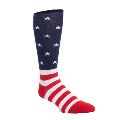 State Traditions American Flag premium socks by JL The Brand