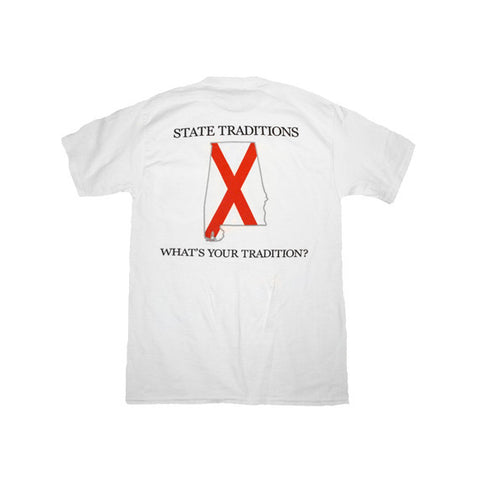 Alabama Traditional T-Shirt White