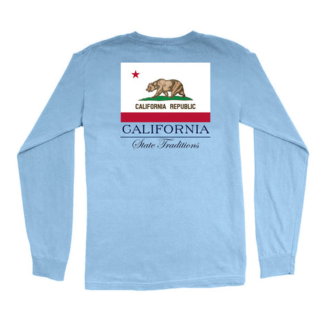 California State Flag Long Sleeve T-Shirt