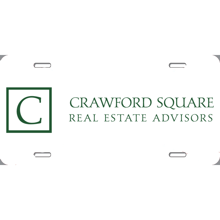 Crawford Square License Plate