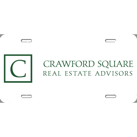 Crawford Square License Plate