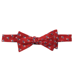 Georgia Traditional Bow Tie Red