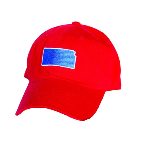 Kansas Lawrence Gameday Hat Red