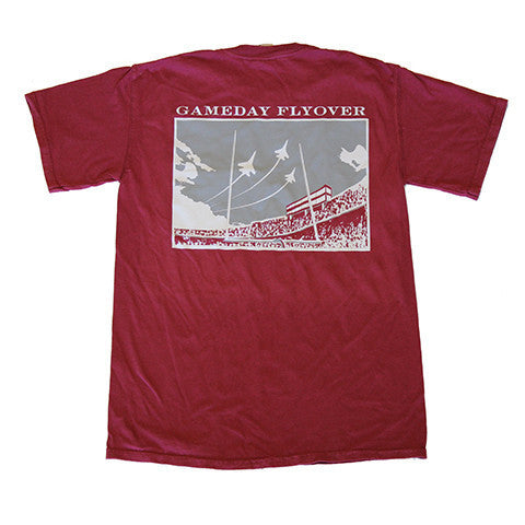 State Traditions Gameday Flyover T-Shirt Maroon and Grey