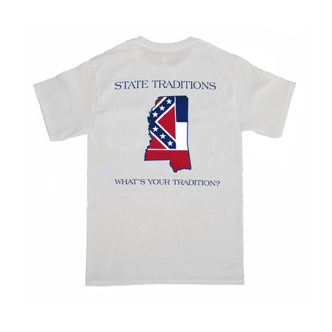 Mississippi Traditional T-Shirt White