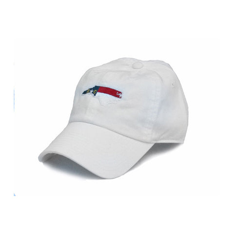 North Carolina Traditional Hat White
