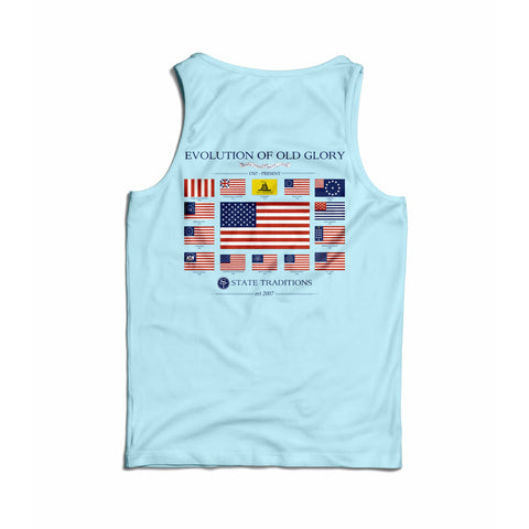 Old Glory Tank Top Chambray