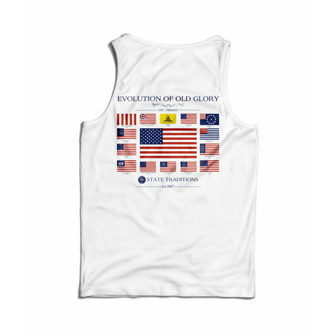 Old Glory Tank Top White