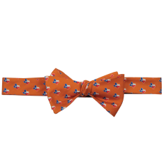 Texas Traditional Bow Tie Orange